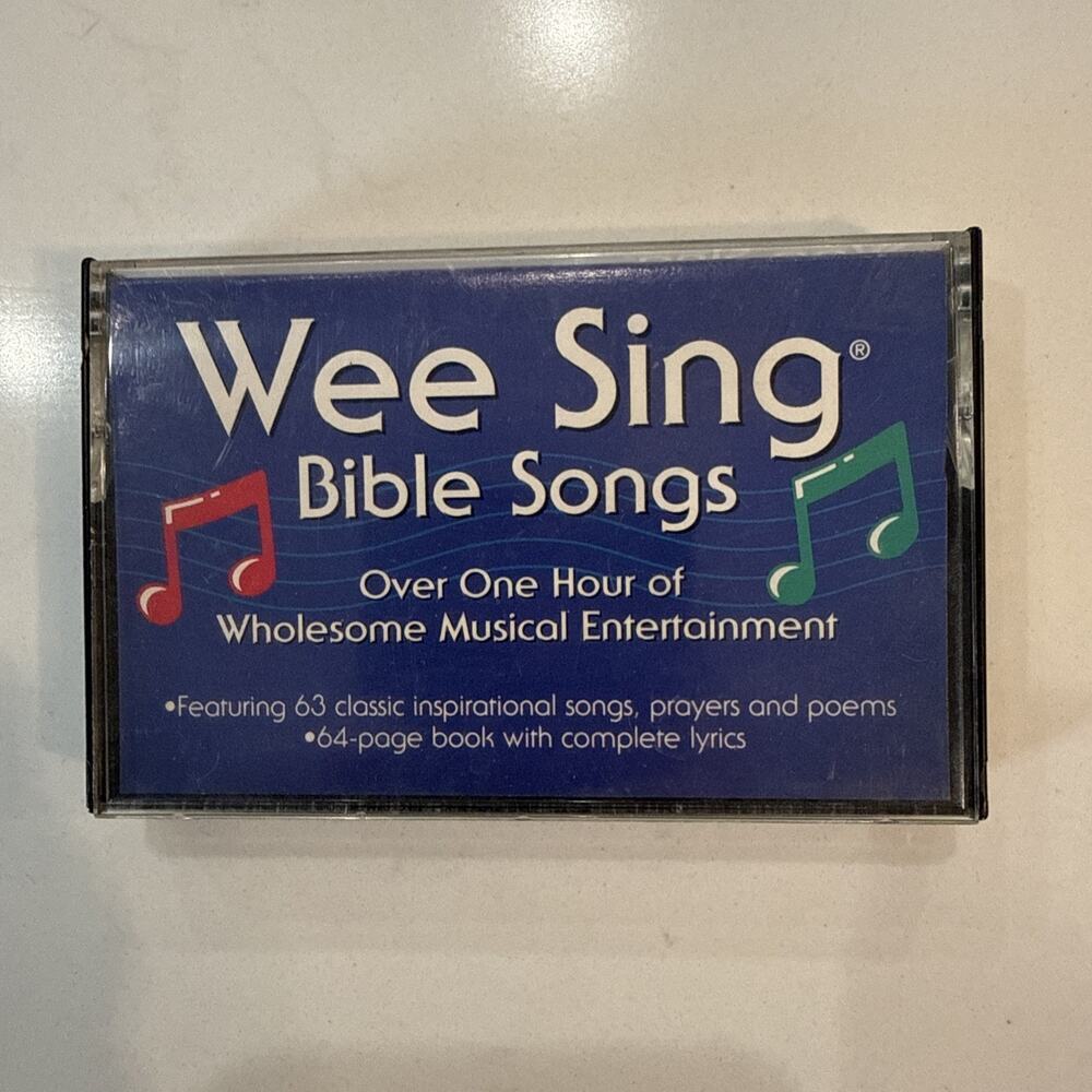 Wee Sing Bible Songs Cassette Tape Pamela Beall Susan Hagen WORKS 5/4/25 C